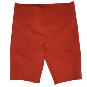 Loft Biker Shorts Burnt Orange NWT Women’s size xs seamless high waist